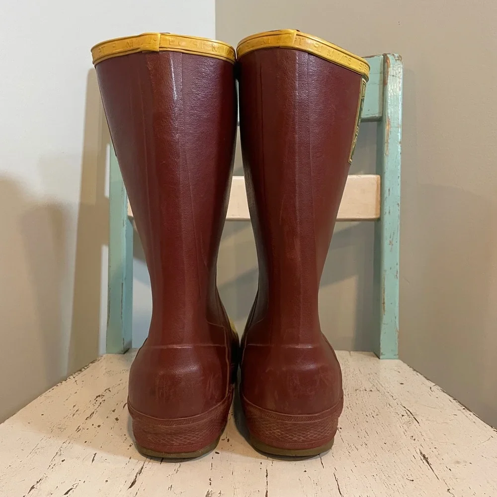 Ranger Honeywell Mens Steel Toe Electrical‎ Hazard Rubber Work Boots Sz 10 USA